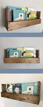 Perfect Bookshelf For My Daughters Room So Cute Rustic Book Shelf Book Storage Rustic Shelf Kids Book Storage Kids Room Nursery Bookshelf Rustic Bookshelf