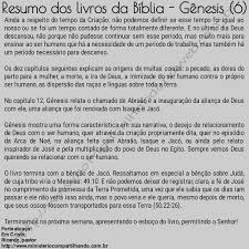 Porque contamos con más de 2 millones de clientes y llevamos 2 décadas en. Resumo Dos Livros Da Biblia Genesis 6 Livros Da Biblia Resumo Do Livro Biblia