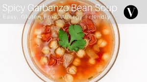 Spicy Garbanzo Bean Soup Vegan Gluten Free Life