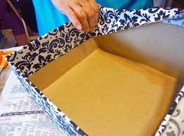 Tie a bow around a w. Wedding Card Box 4 Tier Fabric Covered Crafts Unleashed Card Box Wedding Diy Card Box Wedding Diy Card Box