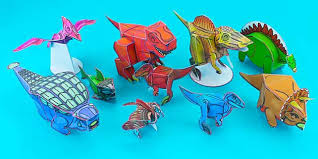 Your child will get a lesson in fossils with this cute plastic dino kit. Dinozaury Z Papieru Szablony Teacher Made