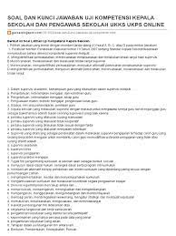Contoh soal cat uji kompetensi jabatan struktural, contoh soal uji kompetensi asn, contoh soal assessment promosi jabatan pns pdf, contoh soal uji kompetensi bidan sumber : Soal Dan Kunci Jawaban Uji Kompetensi Kepala Sekolah Dan Pengawas Sekolah Ukks Ukps Online Serba Serbi Guru Pdf