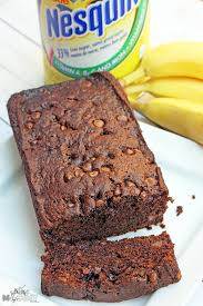 Nesquik Banana Bread Six Time Mommy And Counting Chocolate Banana Bread Recipe Nesquik Recipes Best Banana Bread