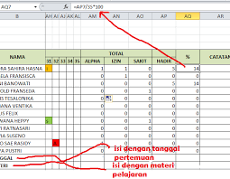 Maybe you would like to learn more about one of these? Tutorial Membuat Absensi Otomatis Di Excel 2010 Guru Geografi