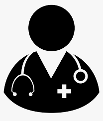 Use these medical doctor clipart. Silhouette Of A Nurse Doctor Clipart Black And White Hd Png Download Kindpng