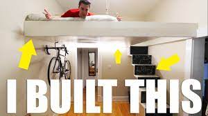 This loft bed design is great for parents who are not comfortable letting their kids climb a steep stair (ladder). Diy Loft Bed And Staircase Build With Free 99 Plans Youtube