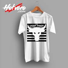 Special Under Armor Head Bull Logo T Shirt
