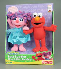 Fisher Price Sesame Street Best Buddies Elmo And Abby Cadabby Plushes Sesame Street Toys Baby Toys Sesame Street