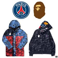 Bape x psg sweat shirt. Supreme Leaks News En Twitter Bape X Psg Collab Coming Soon What S Your Thoughts On These Items These Are Mock Ups Based On Leaks Bape Abathingape Psg Parisstgermain Https T Co 85ixc8avbv