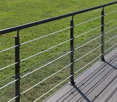 Kit Balustre Aluminium Noir Anthracite Sable 2 M Brico Depot