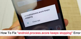 6 Solutions To Fix Android Process Acore Keeps Stopping Error On Android 1 Clear The Cache And Data Of All Contacts Apps 3 Upd Fix It Android Error
