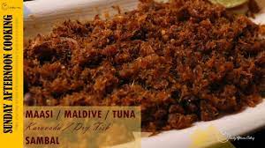 Maasi Fish Sambal Maldive Fish Dry Fish Recipe Sunday Afternoon Cooking Youtube Resep Ikan Memasak Video Makanan