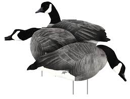 Black And White Silhouette Goose Decoys Canada Goose Flocked Head Silhouette Decoy Ad Flocked Goose Canada Canada Goose Decoy Flocking
