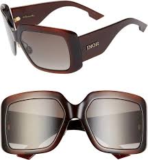 Christian Dior So Light 61mm Flat Front Square Sunglasses Best Leather Wallet New Jeans Trend Fashion