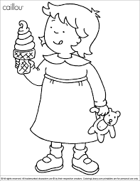 Free printable caillou coloring pages for kids. Caillou Coloring Page Coloring Home