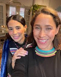 In 2017 I was signing albums after the concert with @housymphony and a  woman with gorgeous white tassel earrings told me how much our music meant  to her. I complimented her earrings