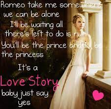 It S A Love Story Baby Just Say Yes