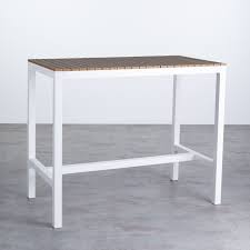 About 71% of these are bar tables, 13% are bar stools. Table Haute D Exterieur En Acier 120x70 Cm Korce Themasie Com