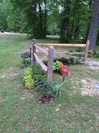 Choose a less expensive fence on the sides where your fence won't be visible from the road. 1000 Ideas About Split Rail Fence On Pinterest Rail Fence Fence Landscaping Garden Fencing Driveway Landscaping