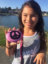 Found 3 beautiful rocks in town today