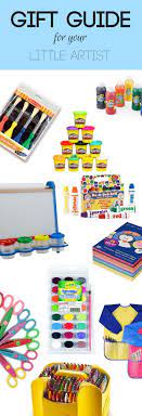 Gift Guide For Your Little Artist The View From Up Here Unique Gifts For Kids Toddler Art Supplies Presents For Kids