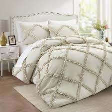King Size 3 Piece Farmhouse Comforter