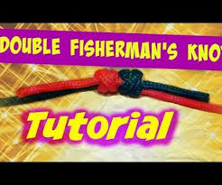 In this tutorial i show you how to tie the double fisherman's knot, which is suitable fo. How To Tie A Double Fisherman S Knot 5 Steps Instructables