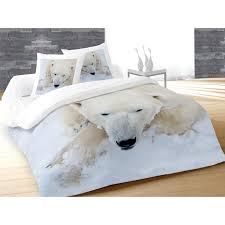 Parure Housse De Couette 3d Dessin Place 240x220 Cm Ours 100 Coton 57 Fils Cm2 Linge Et Maison En 2020 Parure De Lit Housse De Couette Parure Housse De Couette