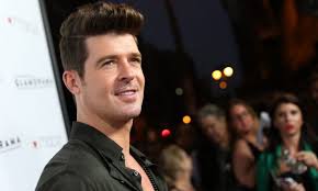 Robin Thicke Tops Uk Pop Charts