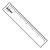 No need for measuring tapes or rulers. Printable Ruler