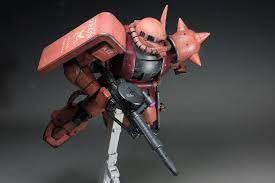 個人作品007 mg ms 06s zaku ii 夏亞專用機 己售 gundam mobile suit chars