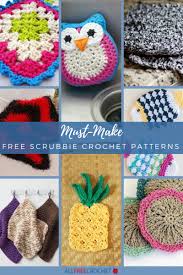 This crochet pattern will save your bathroom from the mess and show your civilization about your home. 21 Must Make Free Dishcloth Scrubbie Crochet Patterns Allfreecrochet Com