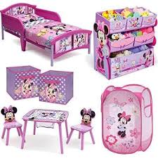 Children S Room 8 Piece Furniture Set With Image Minnie Mouse Minnie Mouse Storage Table And Chairs Set Fe Kids Bedroom Decor Toddler Bedroom Sets Furniture