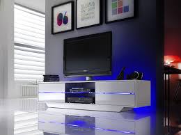 Blues Media Stand With Led Lights Tv Stand Unit Tv Stand With Led Lights Led Tv Stand