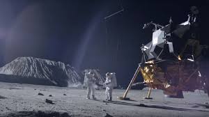 Armstrong was the first person to step onto the moon, which gave him the chance to take this picture of aldrin climbing down from eagle. How To Really Fake A Moon Landing Behind The Scenes On First Man