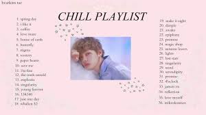 Bts Chill Playlist Studying Sleeping Etc Bts Music Song Recommendations Song Suggestions Chill Songs