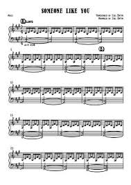 Someone Like You Piano Accompaniment Adele Arranged By Joel Biffin By Joel S Score Heaven Issuu