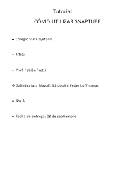 Snaptube appz helps you to download and install snaptube app on your android smartphone, windows pc or even in your ios devices. Tutorial Como Utilizar Snaptube