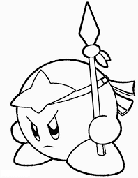 Print a beautiful coloring page from kirby. Kirby Fighting Coloring Page Free Printable Coloring Pages For Kids