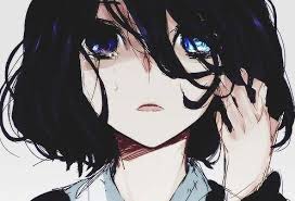 Maybe you would like to learn more about one of these? Anime Girl With Short Black Hair And Blue Eyes Novocom Top