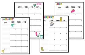 Free monthly calendar printable details. 10 Free Printable Calendar Pages For Kids For 2020 2021