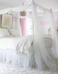Mengersi canopy bed curtains with fluorescent stars glow for girls kids,bed canopies drapes mosquito net for baby crib,girls,boys or twin full queen size bed (white) 4.6 out of 5 stars. Canopy Bed Curtains Girls Shabby Chic Bedroom Furniture Big Girl Bedrooms Shabby Chic Bedrooms