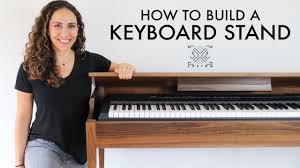 How To Build A Custom Stand For Your Keyboard That Looks Like A Fine Piece Of Furniture Woodworking For Kids Woodworking Jigs Custom Woodworking