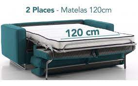 Canapé lit 2 places convertible. Canapes Convertibles Pas Cher Rapido Avec Vrai Matelas Tout Confort