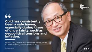 SBMA CEO ALBERT CHENG SHARES INSIGHTS ON GOLD INVESTMENT FOR 2025 ON BT  MONEY HACKS PODCAST