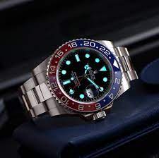 Blue Lume With The White Gold Pepsi Gmt Master Ii Rolex Gmtmaster 116710 116610 Wristporn Wristwatch Watchoftheday Rolexdiver Toolwatch M
