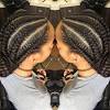 Goddess Braids Low Bun