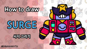 With each super, surge gets upgraded (max 3). How To Draw Surge Brawl Stars New Brawler Youtube