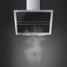 Hotte Murale Horizontale 90 Cm En Inox Smeg Kcv9ne2