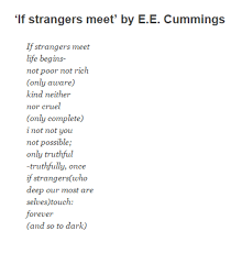 You can also add a definition of cummings yourself. E E Cummings The Power Of Structure And Form Owlcation
